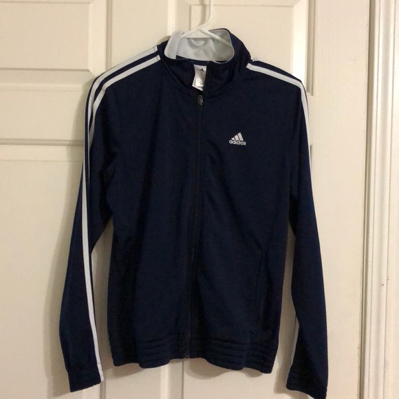 navy blue adidas jacket
